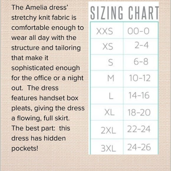 LuLaRoe "Amelia" Dress Cassette Tape Orange - Picture 5 of 6